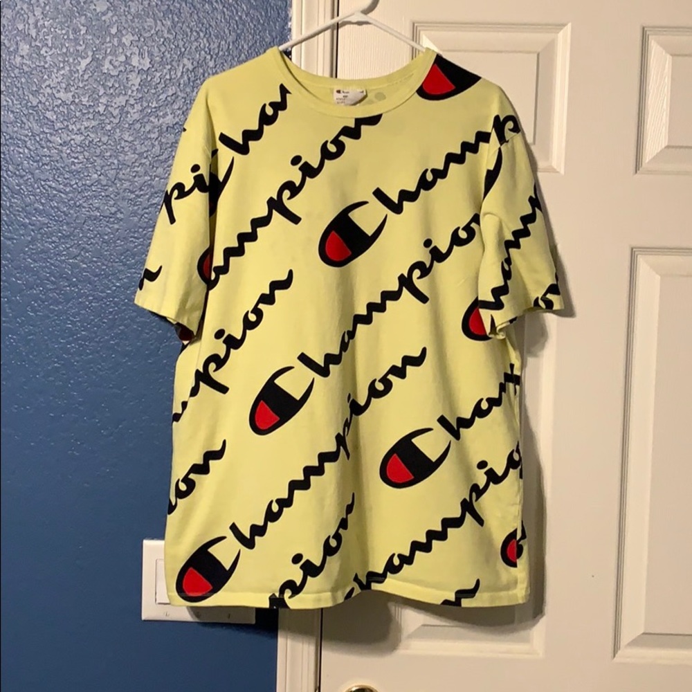 Champion logo tee